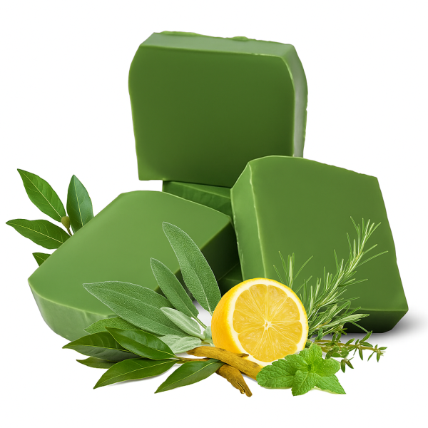 "Virus-Killer" handgesiedete Seife